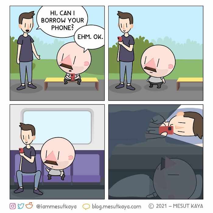 Hilarious Comics With Unexpected Endings By Mesut Kaya