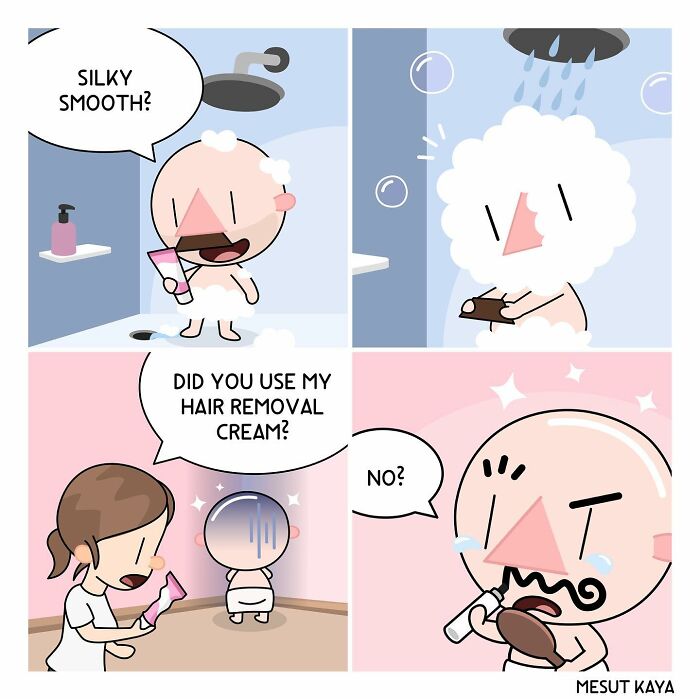 Hilarious Comics With Unexpected Endings By Mesut Kaya