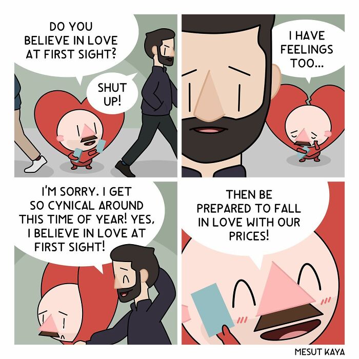 Hilarious Comics With Unexpected Endings By Mesut Kaya