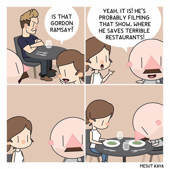 Hilarious Comics With Unexpected Endings By Mesut Kaya