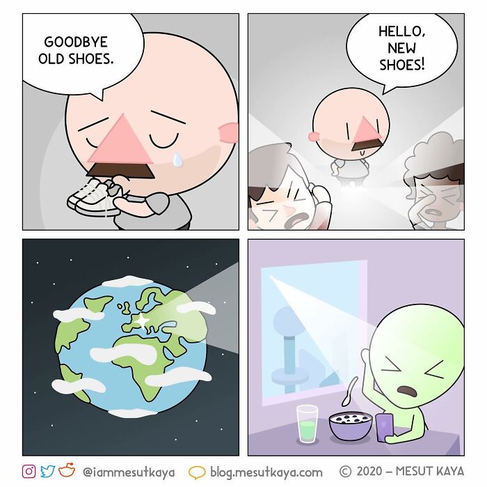 Hilarious Comics With Unexpected Endings By Mesut Kaya