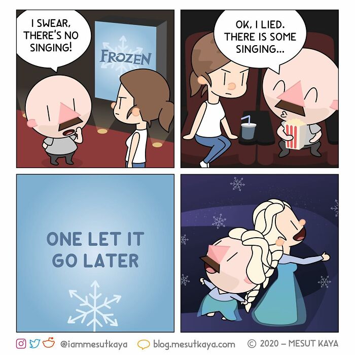 Hilarious Comics With Unexpected Endings By Mesut Kaya