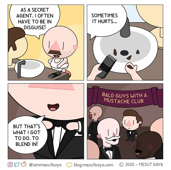 Hilarious Comics With Unexpected Endings By Mesut Kaya