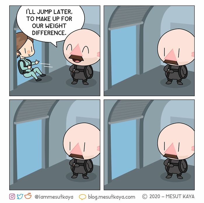 Hilarious Comics With Unexpected Endings By Mesut Kaya