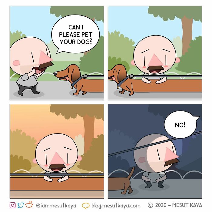 Hilarious Comics With Unexpected Endings By Mesut Kaya