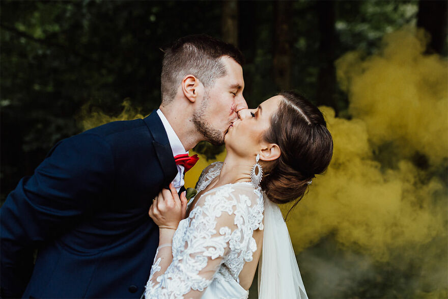A Wedding Photo Shoot In The Forest! A Wedding Photo Shoot In The Forest!