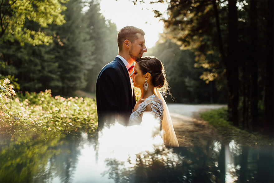 A Wedding Photo Shoot In The Forest! A Wedding Photo Shoot In The Forest!