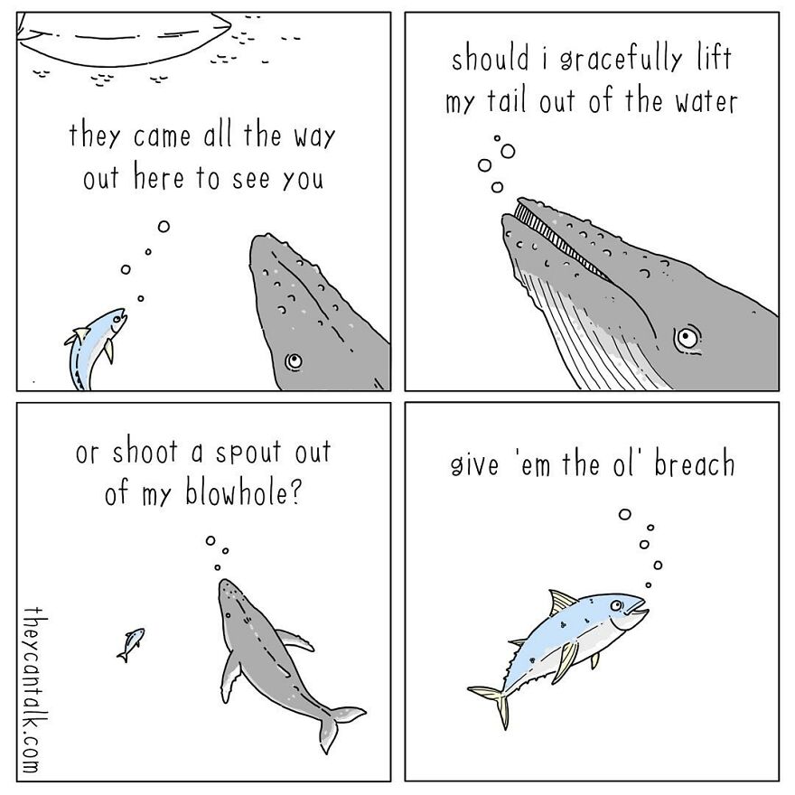 Humorous Conversations Animals Would Have If They Could Talk (New Pics)