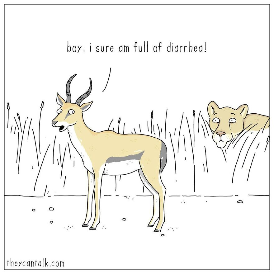 Humorous Conversations Animals Would Have If They Could Talk (New Pics)