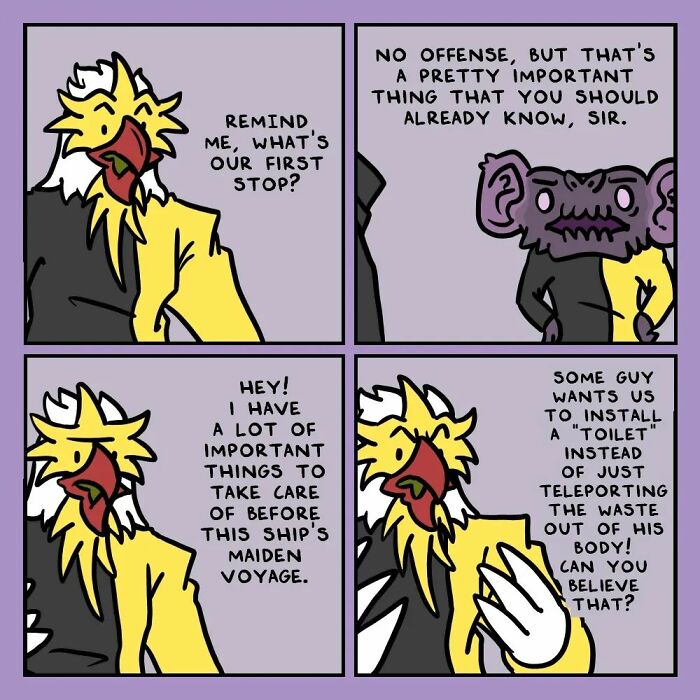 I Made A New Comic Series About Humans And Aliens Learning To Get Along Aboard A Starship