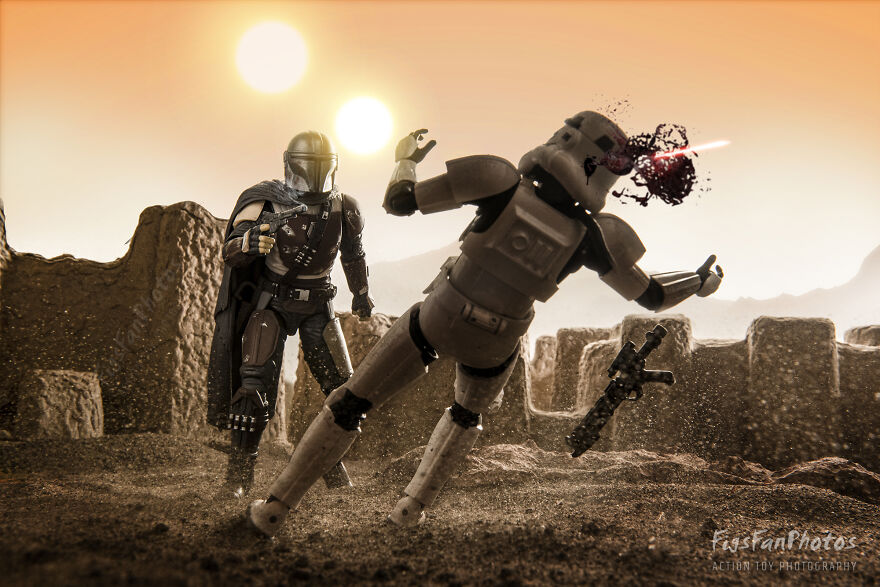 The Mandalorian Is Literally A Space Western, So I Made A Classical Showdown Scene