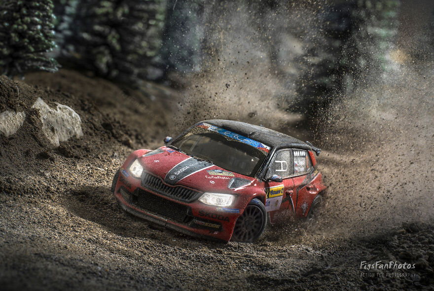 Rally Drivers Are Simply On Another Level. Of Course The Flying Dust And Mud Is Real, Made Infront Of The Camera