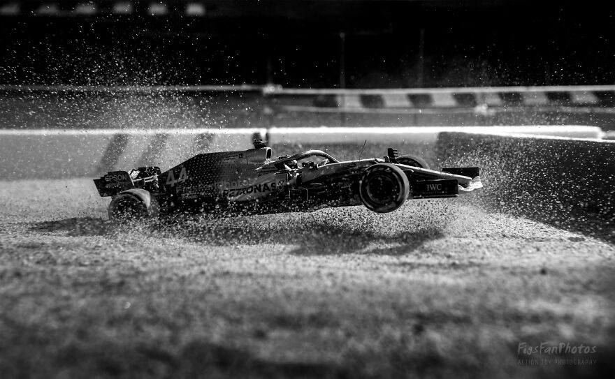 Sometimes F1 Can Be Off Road Too