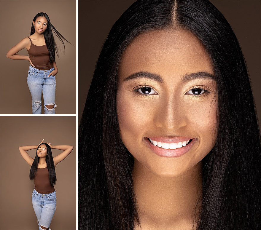 I Wanted To Show All The Shades Of Beauty And Photographed 10 Different Girls With Varying Skin Tones All Together