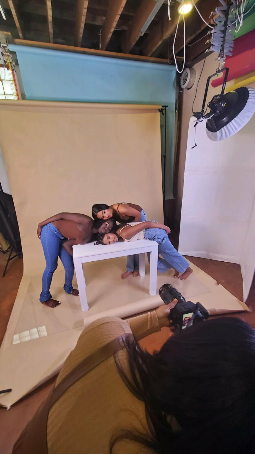 I Wanted To Show All The Shades Of Beauty And Photographed 10 Different Girls With Varying Skin Tones All Together