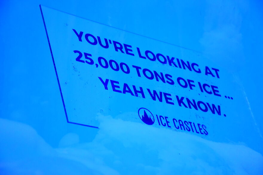 I Spent Some Time In An Ice Castle