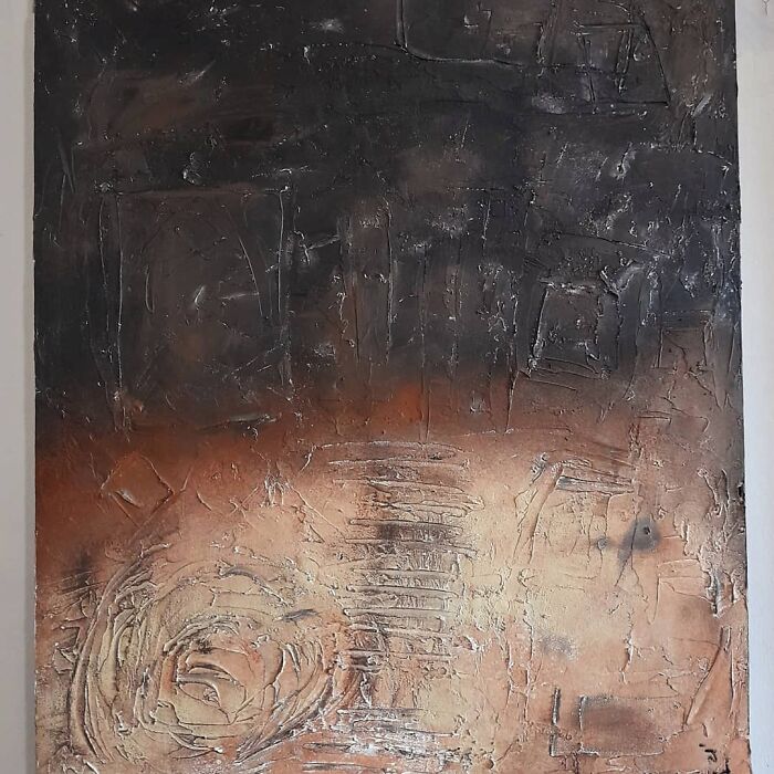 Queennoble's Satisfying Textured Abstract Wall Artworks That Will Make You Want To Run Hands Through Them (31 Pics)