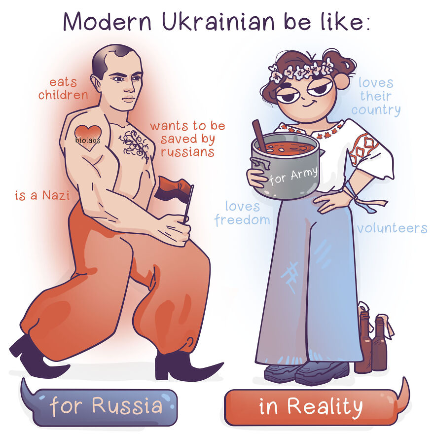23 Comics About Love, Death And War In Ukraine