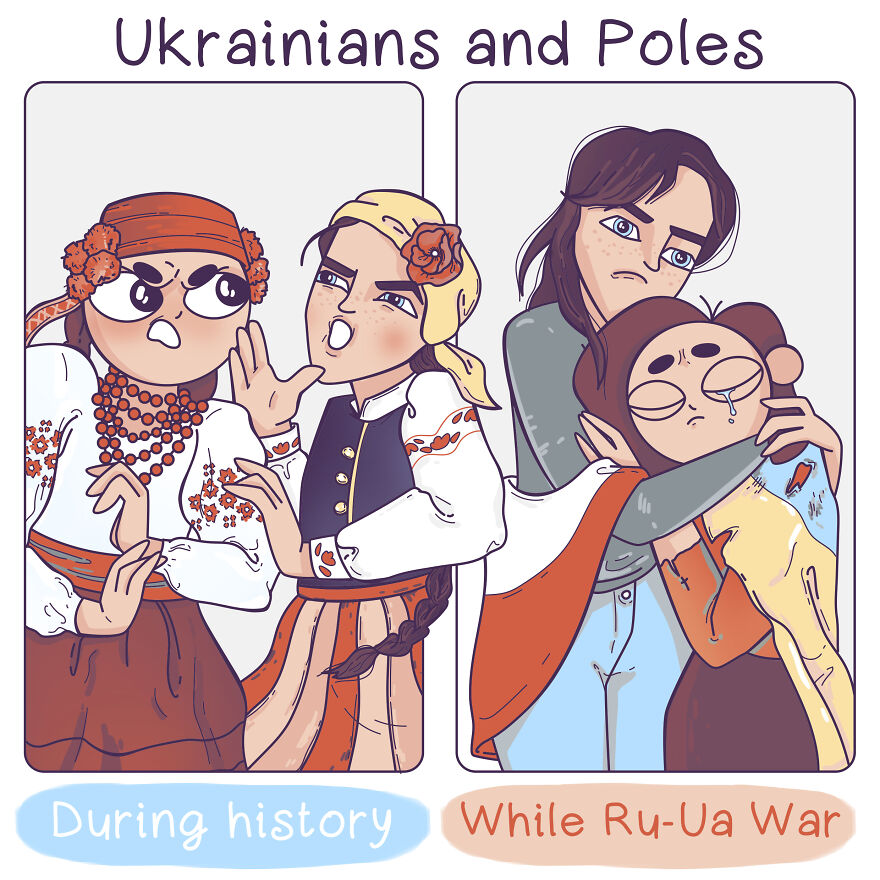 23 Comics About Love, Death And War In Ukraine