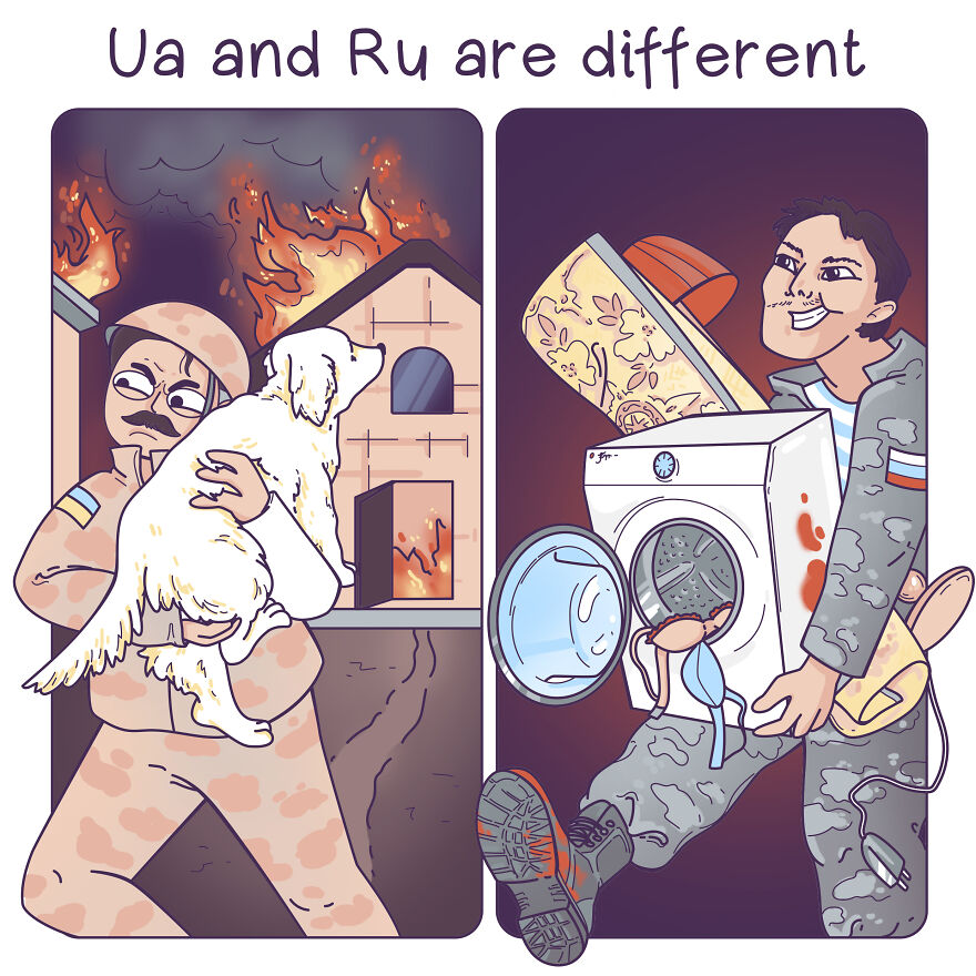 23 Comics About Love, Death And War In Ukraine