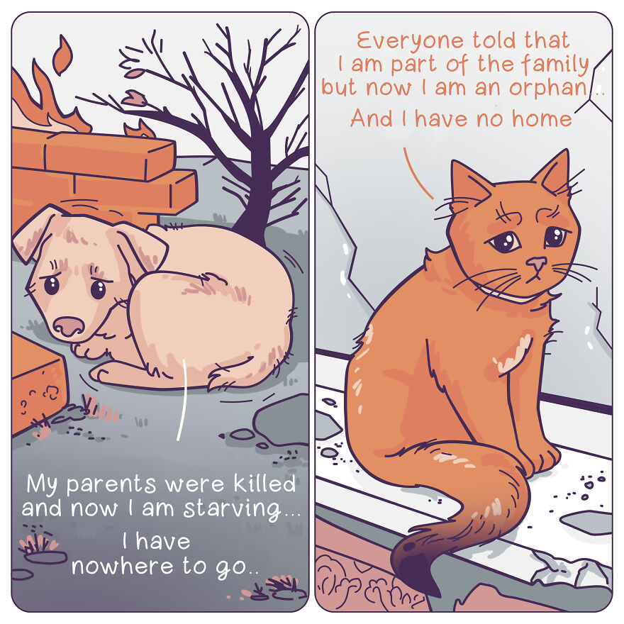 23 Comics About Love, Death And War In Ukraine