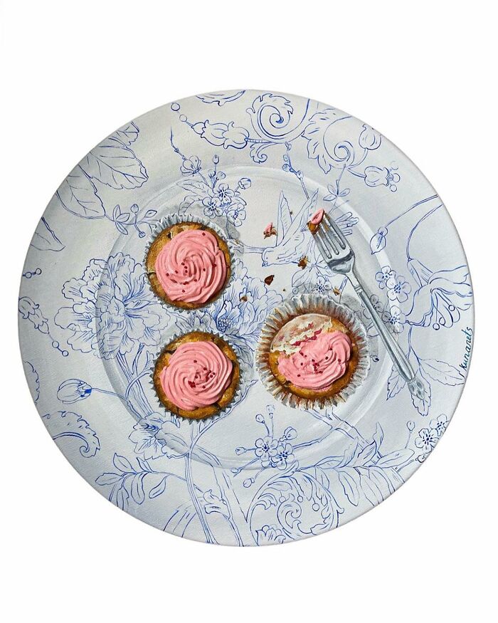 Is It To Eat? See 3D Oil Paintings That Look Like Food But Are Art