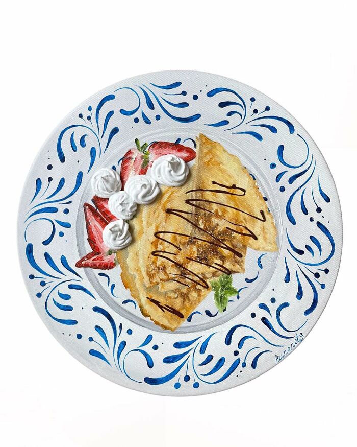 Is It To Eat? See 3D Oil Paintings That Look Like Food But Are Art