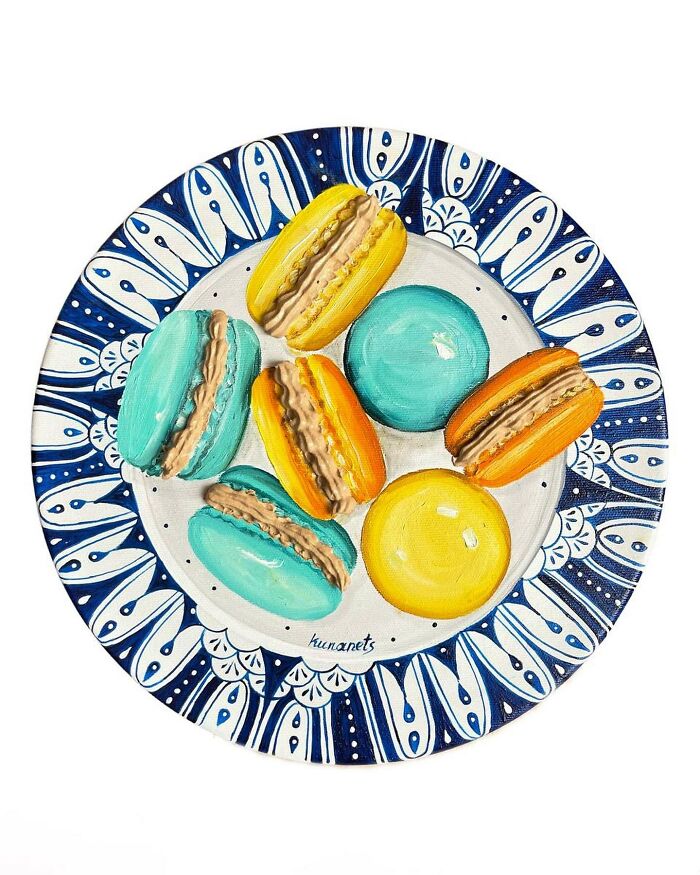 Is It To Eat? See 3D Oil Paintings That Look Like Food But Are Art