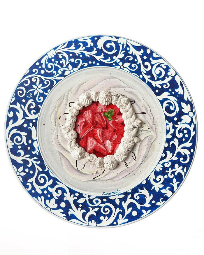 Is It To Eat? See 3D Oil Paintings That Look Like Food But Are Art