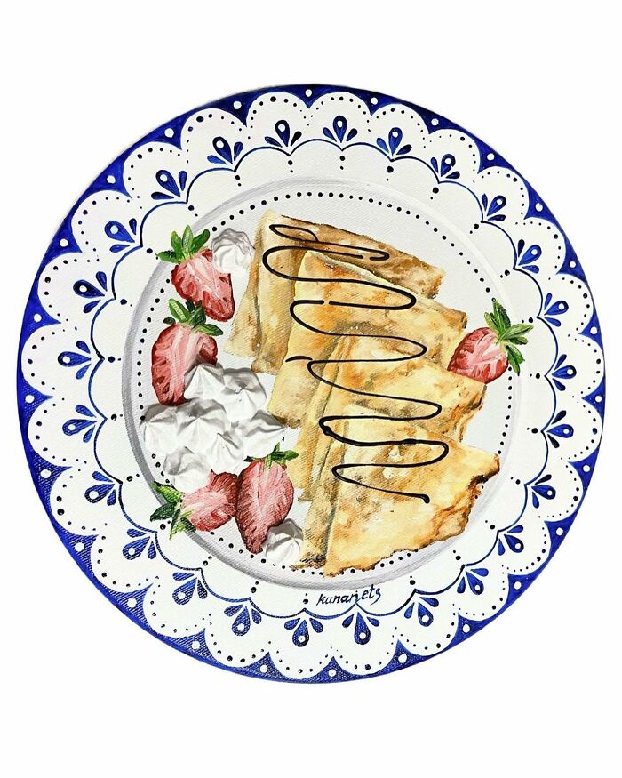 Is It To Eat? See 3D Oil Paintings That Look Like Food But Are Art