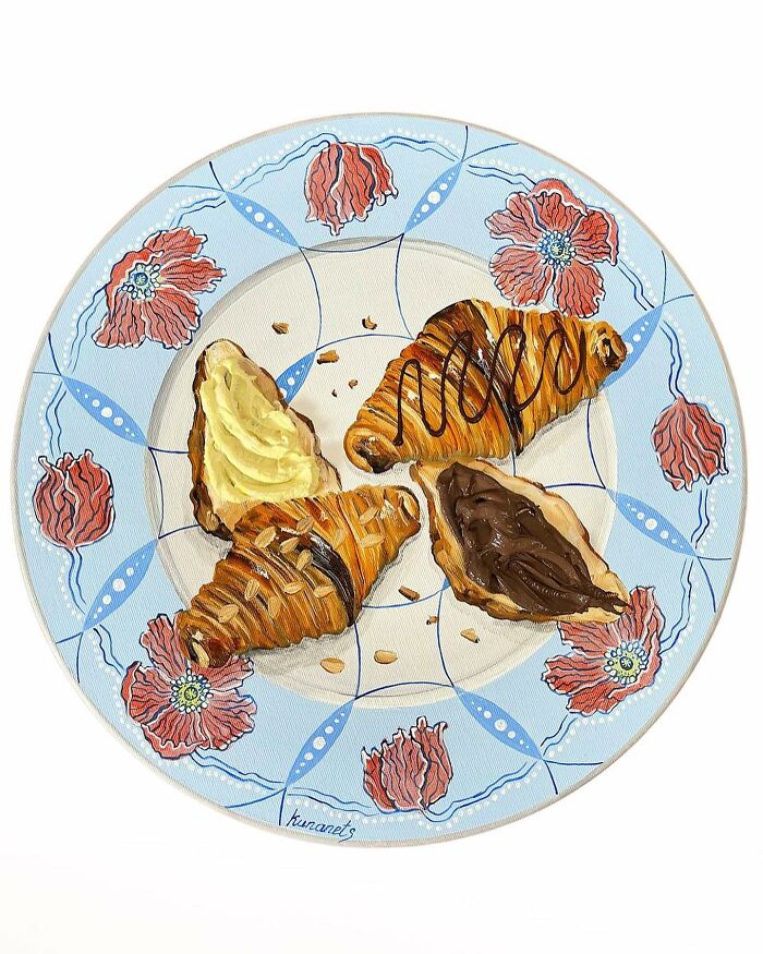 Is It To Eat? See 3D Oil Paintings That Look Like Food But Are Art