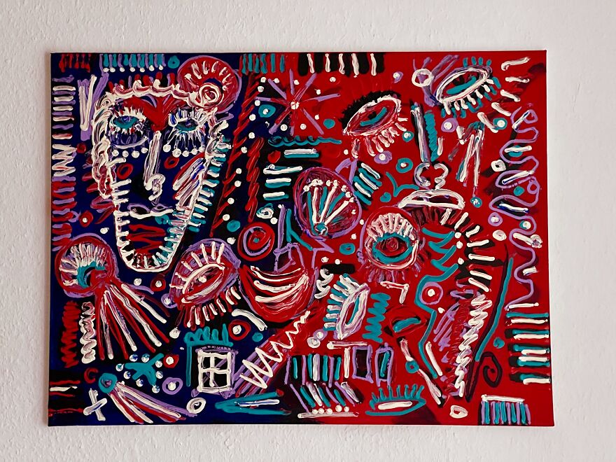 I've Been Painting For 4 Weeks Now. This Is The Result. I've Been Painting For 4 Weeks Now. This Is The Result.