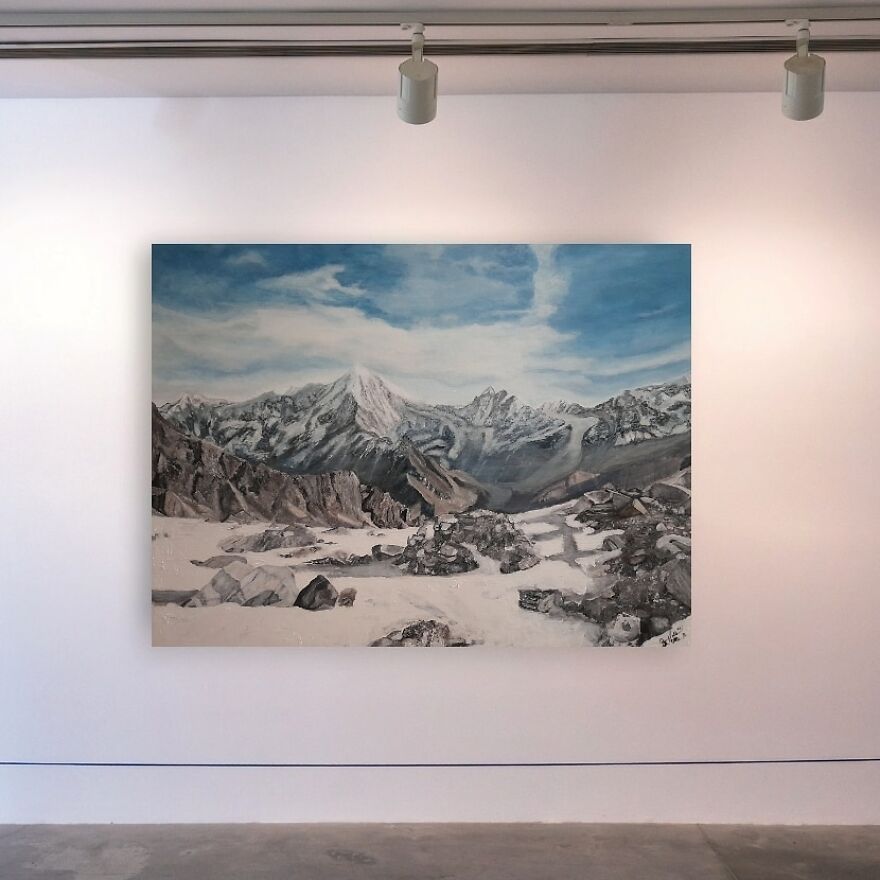 Landscape Painting By Queennoble Dr. Elle Ramirez