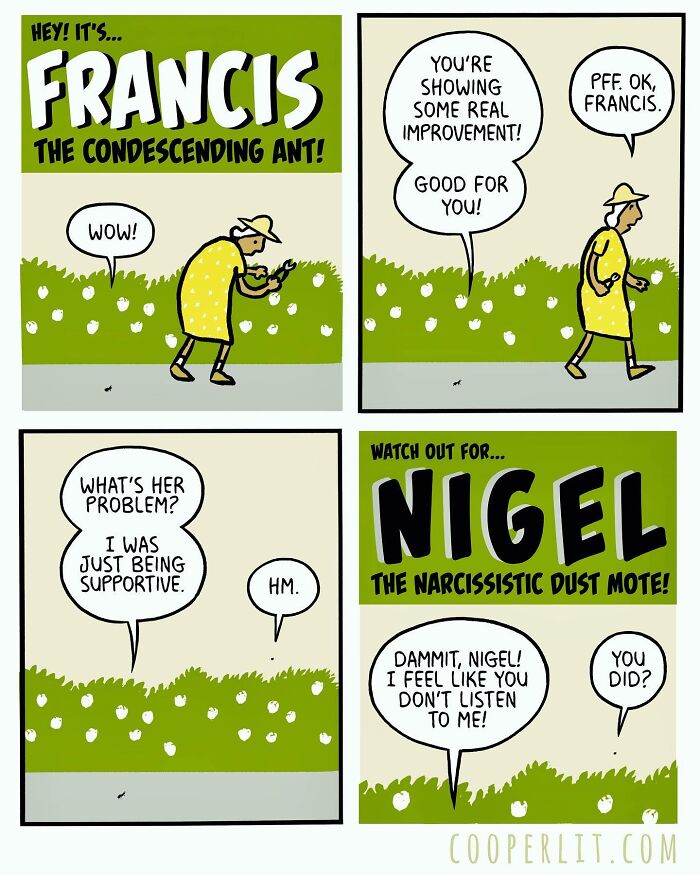 Meet Cooper Lit's Universe In His Strong And Ironic Comics