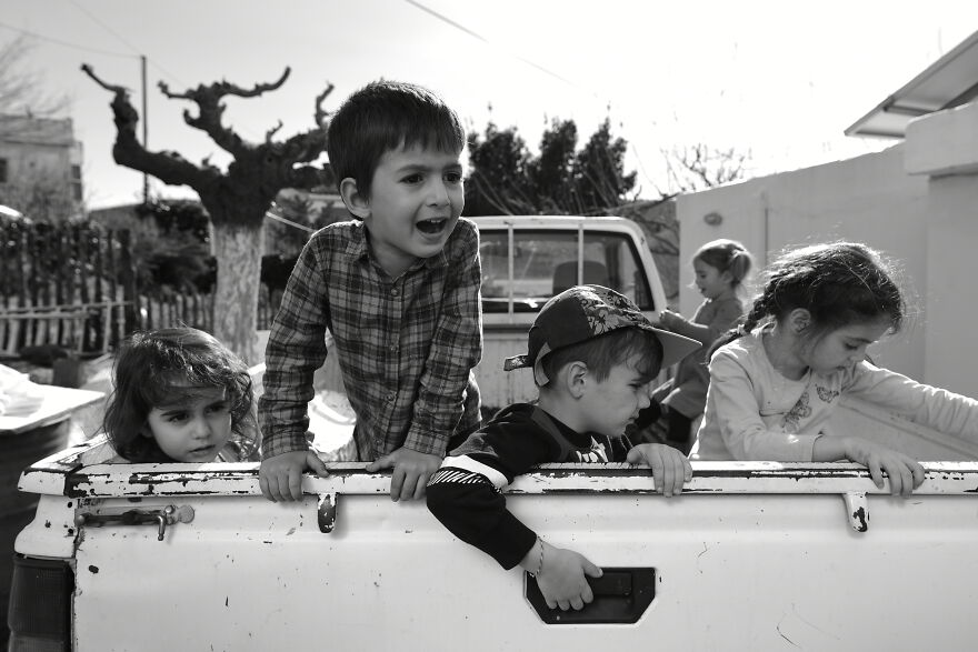 Black And White Documentary Photos From My Extended Family Spending Time Outdoors