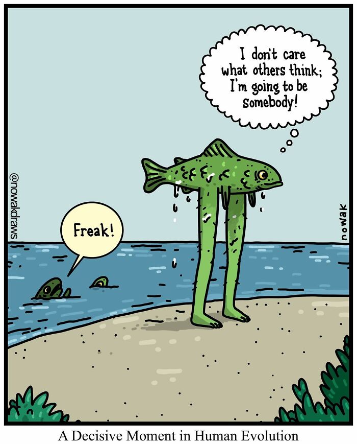 New Hilarious Single-Panel Comics By Joseph Nowak With Sudden Twists