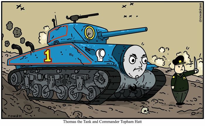 New Hilarious Single-Panel Comics By Joseph Nowak With Sudden Twists