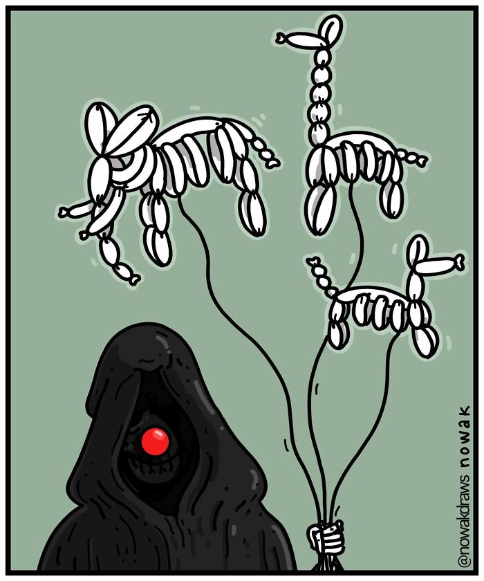 New Hilarious Single-Panel Comics By Joseph Nowak With Sudden Twists