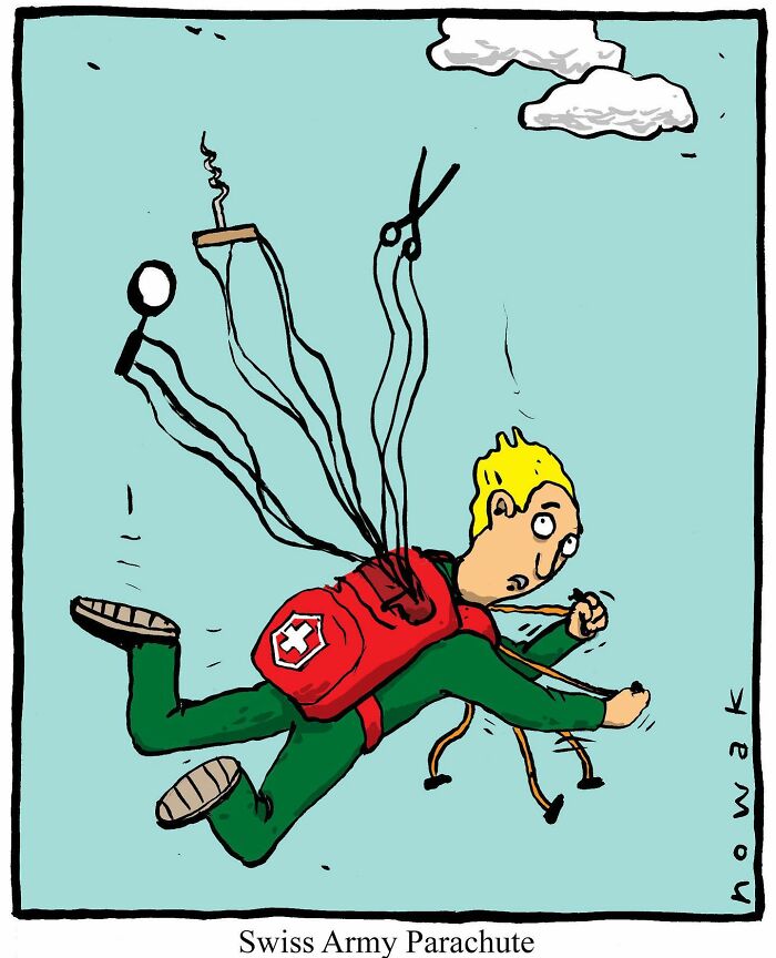 New Hilarious Single-Panel Comics By Joseph Nowak With Sudden Twists