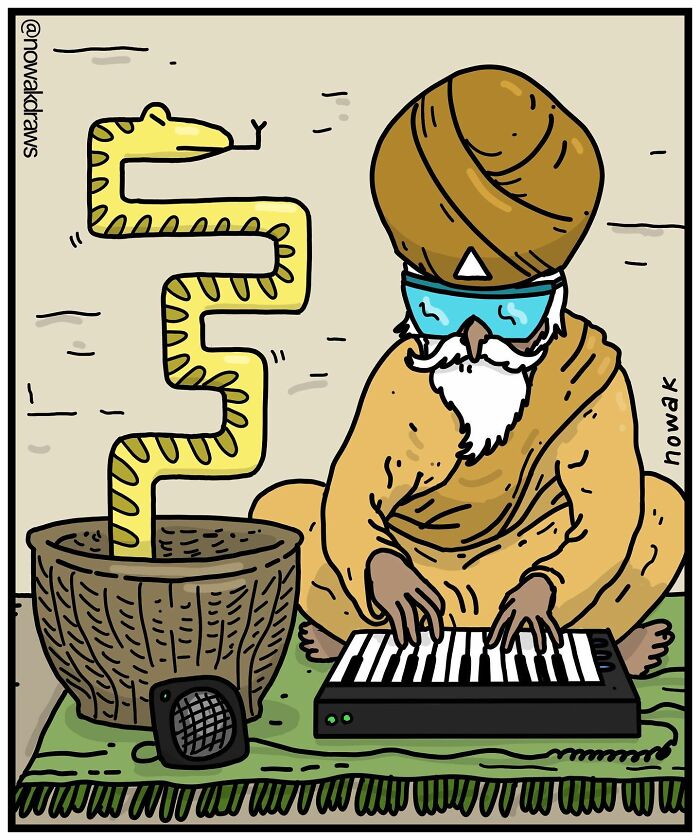 New Hilarious Single-Panel Comics By Joseph Nowak With Sudden Twists