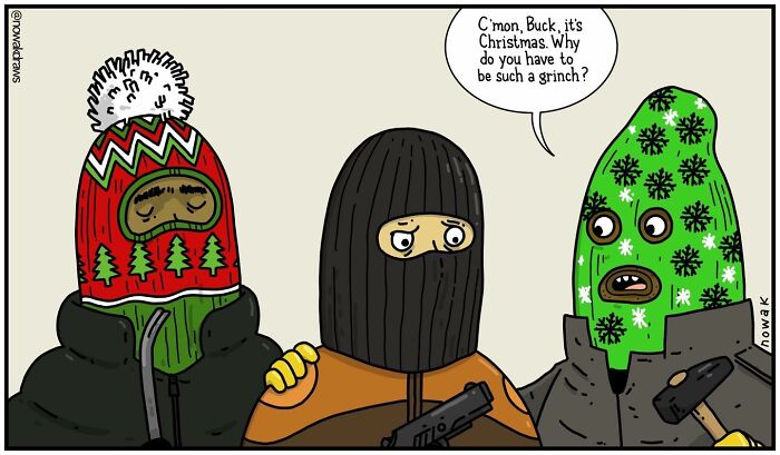 New Hilarious Single-Panel Comics By Joseph Nowak With Sudden Twists