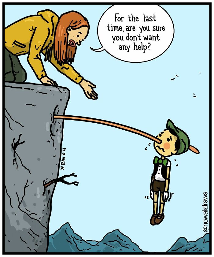 New Hilarious Single-Panel Comics By Joseph Nowak With Sudden Twists