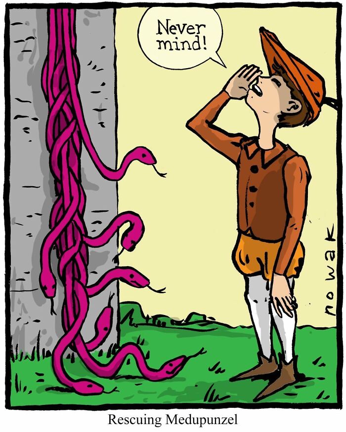 New Hilarious Single-Panel Comics By Joseph Nowak With Sudden Twists