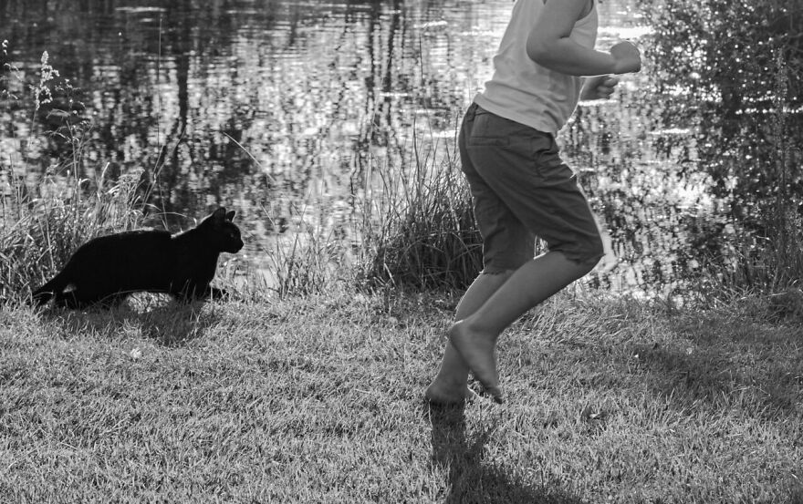 My Son And Our Cat Are Best Friends Who Do Everything Together (12 Pics)