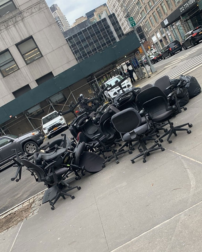 Tell Me How Return-To-Office Is Going Without Telling Me How Return-To-Office Is Going… Corner Of Lafayette And Leonard