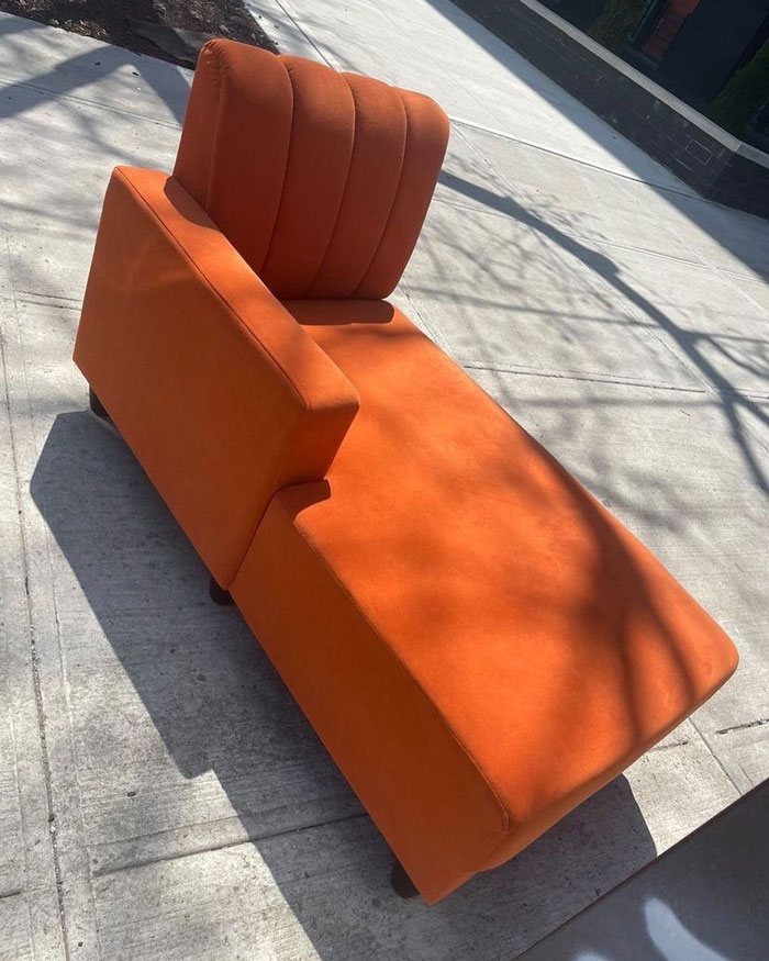 Holy Banger Alert! What A Tangerine Dream! In Front Of 1612 New York Ave, Flatbush Brooklyn