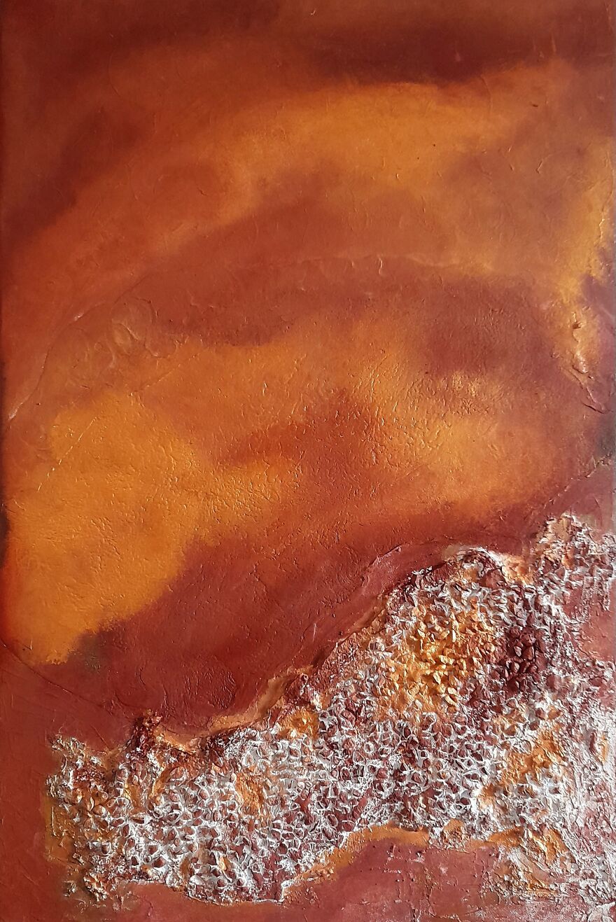 Some Seriously Satisfying Textured Abstract Wall Artworks By This Artist