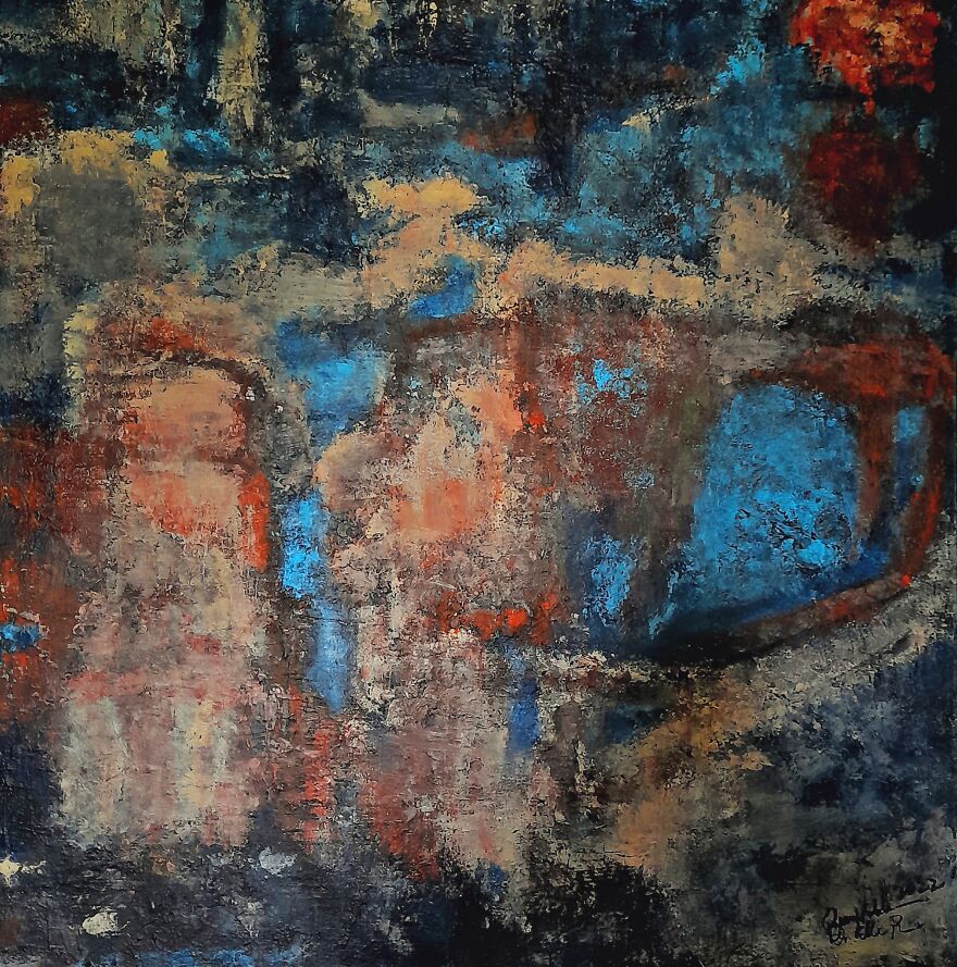 Some Seriously Satisfying Textured Abstract Wall Artworks By This Artist