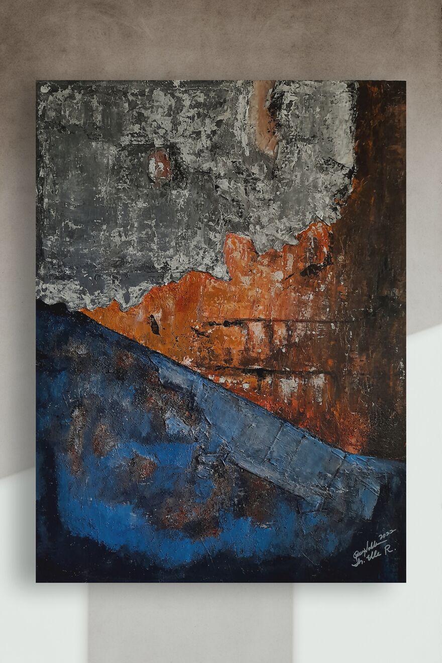 Staircase By Queennoble A Rustic Wall Art Inspired By A Hotel Distressed Wall Staircase By Queennoble A Rustic Wall Art Inspired By A Hotel Distressed Wall