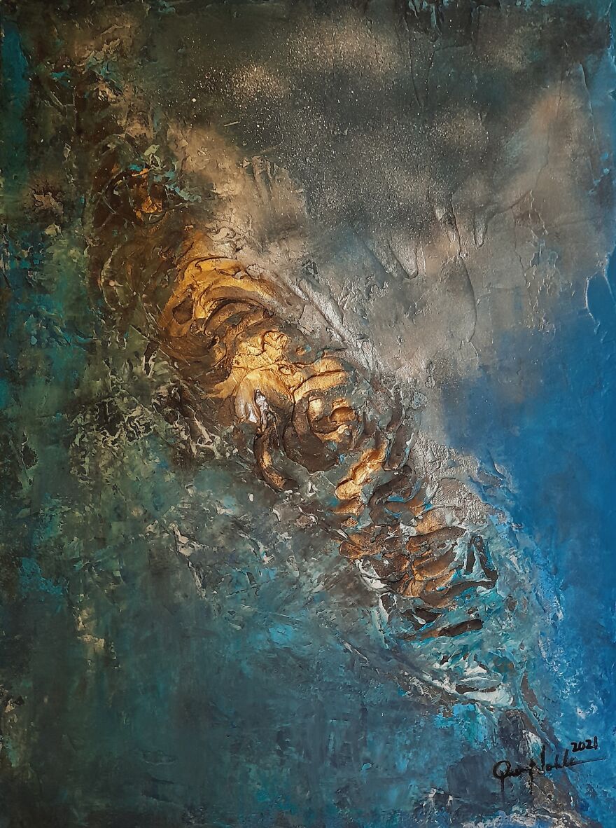 Some Seriously Satisfying Textured Abstract Wall Artworks By This Artist